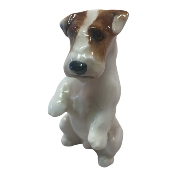 Fable England Other - Vintage Royal Doulton Begging Sealyham Terrier Dog Mini Figurine K3 EUC